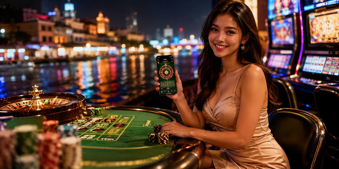 cmaj7 Meja Baccarat dan Roulette Langsung, Tersedia Sekarang